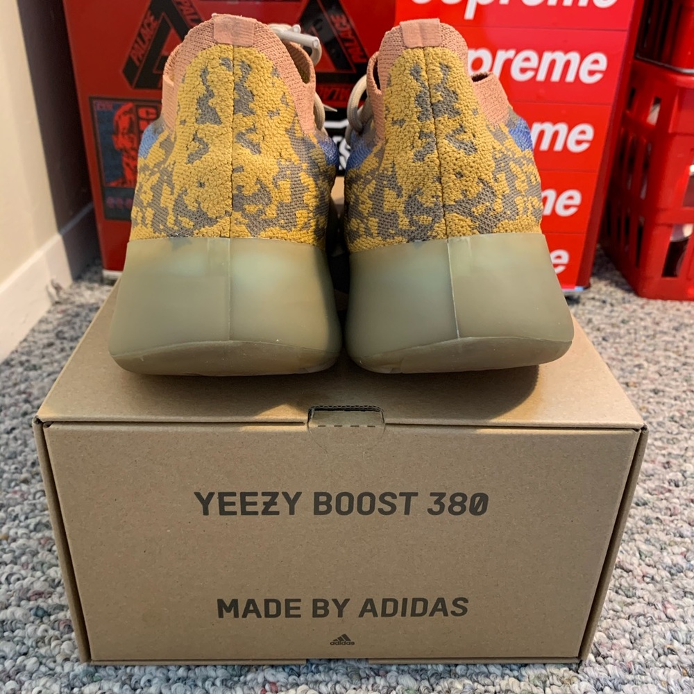 Adidas Yeezy 380 Blue Oat (non-reflective) Size 10 - Picture 3 of 7